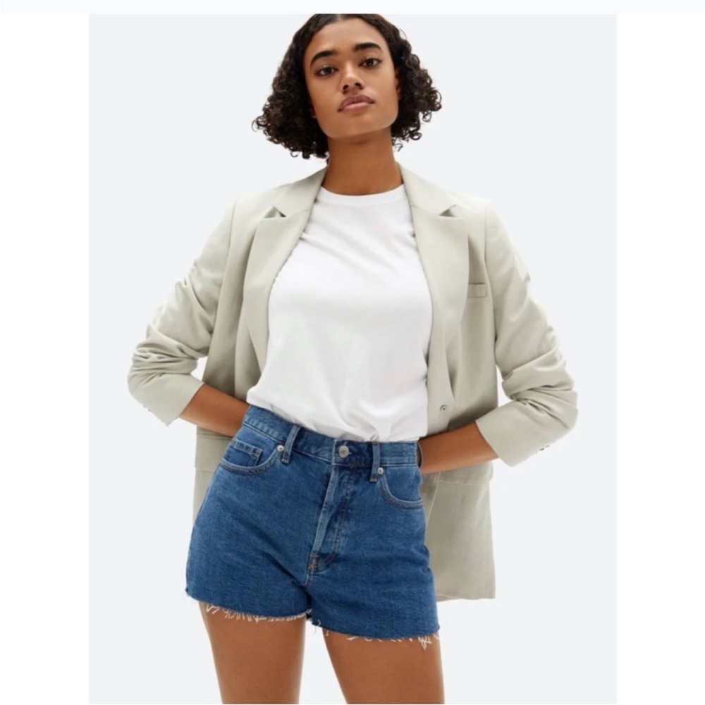 Everlane The Cheeky Short Denim Shorts Size 27